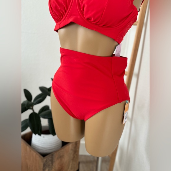 Women's Extra High Waist Tummy Control
Medium Coverage Bikini Bottom - Kona Sol - Picture 5 of 9